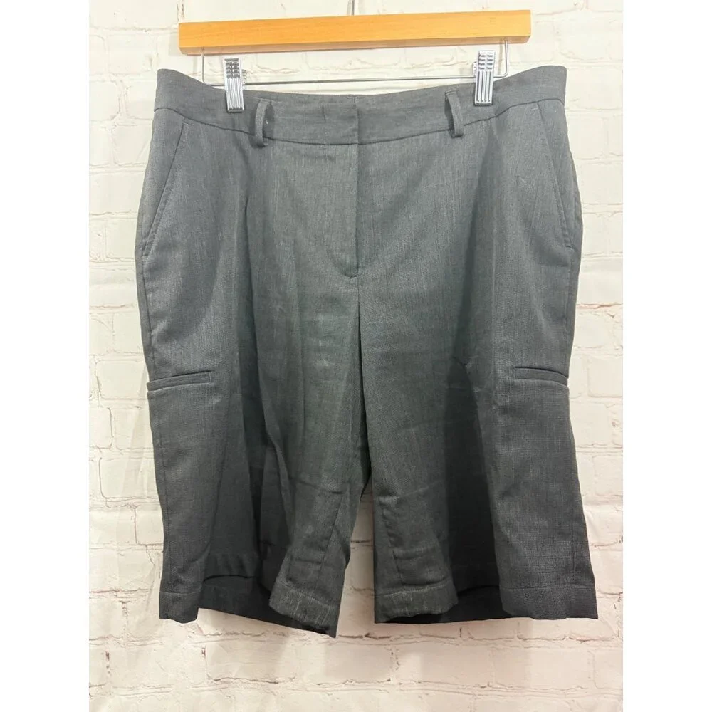 Regeneration Cintas Work Shorts Womens Size 8 Black
